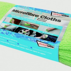 Laveta microfibre Streetwize pentru sters praf si spalat auto 36x36 cm, set 2buc. lavete AutoDrive ProParts