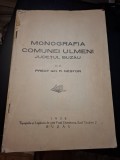 Monografia comunei Ulmeni - Preot Gh. R. Nestor