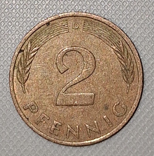 2 PFENNIG 1978 * GERMANIA