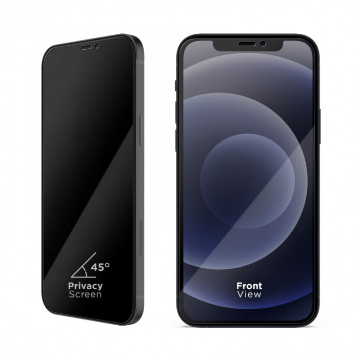 Tempered Glass Vetter Pro iPhone 12 mini, Edge to Edge, Privacy Series