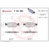 Placute frana Opel Corsa E (X15) 09.14-, Corsa E Box / Liftback (X15) 09.14-, Fata, BREMBO