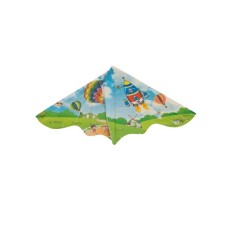 Zmeu multicolor, model balon cu aer cald, tip deltaplan, 100 x 120cm