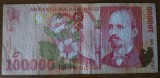 Cumpara ieftin 100000 lei 1998, Rom&acirc;nia