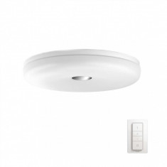 Plafoniera LED integrat pentru baie Philips Struana Hue, 32W (204W), 240V, lumina alba reglabila calda-rece, 2400 lumeni, IP44, intrerupator inclus foto