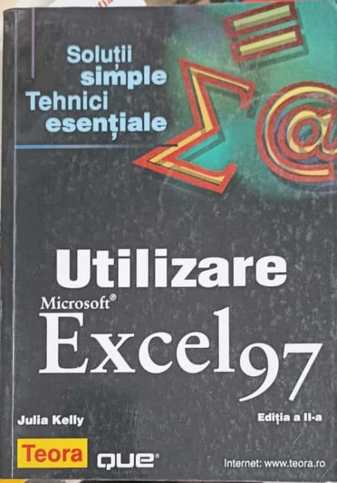 UTILIZARE MICROSOFT EXCEL 97-JULIA KELLY-248642