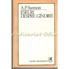 Eseuri Despre Gindire - A. P. Samson