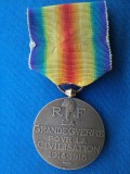 R.F LA GRANDE GUERRE POUR LA CIVILSATION 1914-1918 / FRANTA - RARA (1)