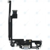 Conector de &icirc;ncărcare flex argintiu pentru iPhone 12 Pro Max