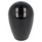 Buton conic M10, negru