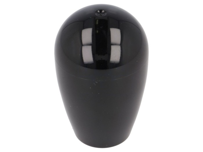 Buton conic M10, negru