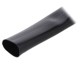 Manșon electroizolant PVC negru 22mm 10m -20&divide;125&deg;C