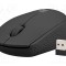 Mouse wireless negru NATEC USB A optic 3 butoane 10m ergonomic