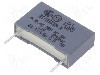 Condensator cu polipropilena, 0,1&micro;F, 275V AC, 560V DC, KEMET - R46KI310000M1M