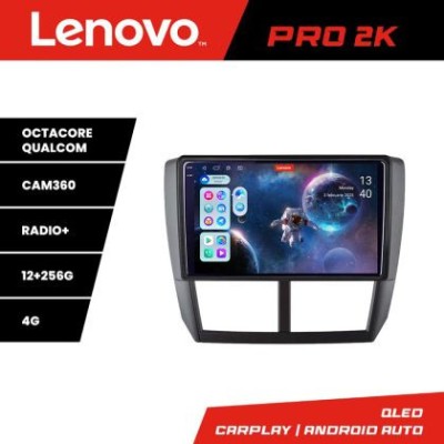 Navigatie Subaru Forester 2007-2013 Lenovo Kit-SU01 8 core QLED 2K 12+256 360 Android Waze USB Navigatie Internet Youtube Radio CarStore Technology foto