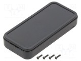 Carcasă universală TAKACHI CS ABS neagră IP40 35mm x 75mm x 12mm