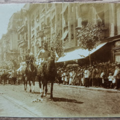 General roman calare, parada militara, perioada interbelica// fotografie