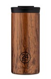 24bottles - Cana termica Travel Tumbler Sequoia Wood 600ml