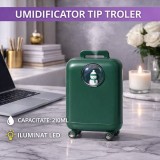 Cumpara ieftin Umidificator Aer Ultrasunete SMARTECH STH-5, 210ml, Difuzor Aromaterapie, Iluminare LED, Casa/Birou