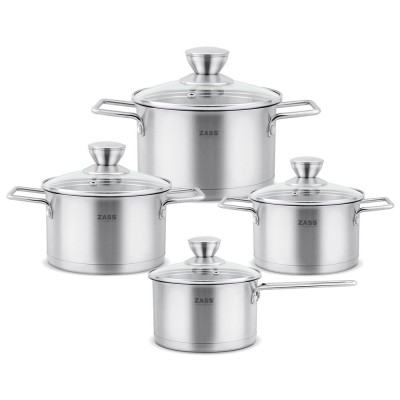 Set Oale Inox cu capac Zass Gourmet ZG-SCS 03 ProDesign DailyAppliances foto