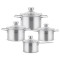 Set Oale Inox cu capac Zass Gourmet ZG-SCS 01 ProDesign DailyAppliances