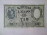 Suedia 10 Kronor 1956