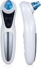 Dispozitiv Profesional Techstar&reg; BR-019 Tip Vacuum Reincarbil Usb Extragere Puncte Negre, Acnee, Curatare Ten Culoare Alb
