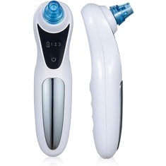 Dispozitiv Profesional Techstar&reg; BR-019 Tip Vacuum Reincarbil Usb Extragere Puncte Negre, Acnee, Curatare Ten Culoare Alb