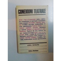 CONEXIUNI TEATRALE de AMZA SACEANU , 1981