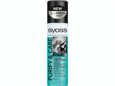 Balsam de par, Syoss, Roots And Tips, Purify &amp;amp;#038; Care, Spray Conditioner Leave-In, 200 ml foto