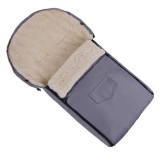 Sac de dormit impermeabil de lana Nativo Winter 95x40 cm Gri