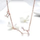 Colier din argint cu Constelatia GEMENI cod ARG380k, Argintboutique