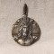 MEDALION foarte vechi ISUS HRISTOS RASTAGNIT manopera EXCEPTIONALA rar SPANIA