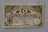 Notgeld Coblenz - 10 Pfennig 1920