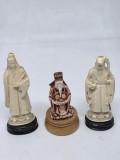 Lot 3 statuete asiatice. Bibelouri chinezesti vechi.