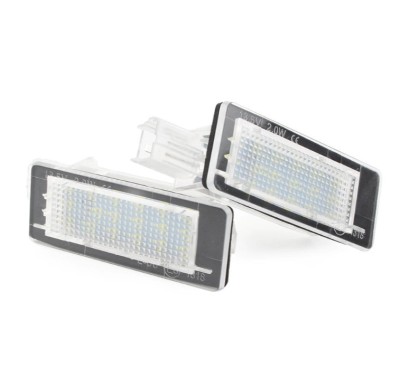 Set 2x Lampi led numar dedicate Dacia Duster Logan MCV Lodgy Renault Fluence Laguna Espace Scenic foto