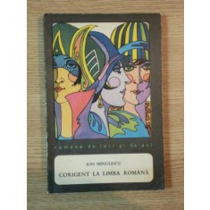 CORIGENT LA LIMBA ROMANA de ION MINULESCU , 1969