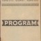 HST C984 Teatrul Ligii Culturale program stagiunea 1937/38 cu numeroase reclame