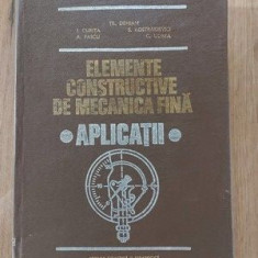 Elemente constructive de mecanica fina- A. Pascu