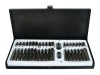 Set 40 piese biti Torx Spline Hex CRV Geko G10030, cutie metalica, 30/75mm, H4-H12, M5-M12, T20-T55, adaptor 1/2&quot; 3/8&quot;