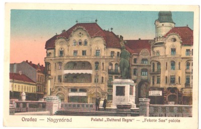 SV * ORADEA * Bihor * PALATUL VULTURUL NEGRU * 1925 foto