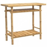 Cumpara ieftin Masuta consola, 90x37x75 cm, bambus