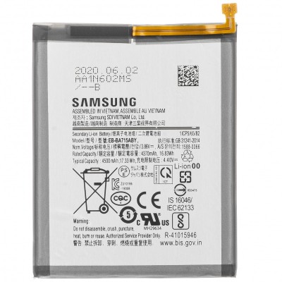 Acumulator Samsung Galaxy A71 A715, EB-BA715ABY foto