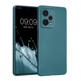 Husa Kwmobile pentru Xiaomi Redmi Note 12 Pro 5G, Albastru, Silicon, KWM000018CO006C, Carcasa
