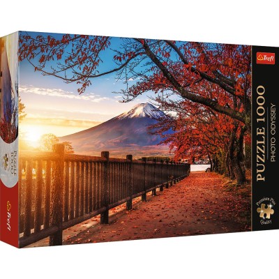 PUZZLE TREFL 1000 PREMIUM PLUS PHOTO ODYSSEY MUNTELE FUJI JAPONIA SuperHeroes ToysZone foto