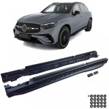 Placi de alergare din aluminiu stil OE Black Edition potrivite pentru Mercedes GLC X254 C254 Coupe Performance AutoTuning