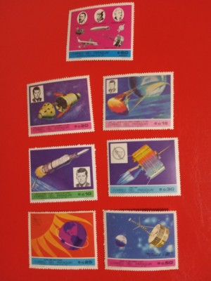 PARAGUAY, SPACE - 7 VALORI MNH foto