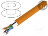 Cablu BITNER BiTLAN S/FTP 4x2x23AWG Cat 6 pentru transmisie date LAN interior