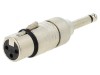 Adaptor XLR Female to 2-Pole Plug Adapter