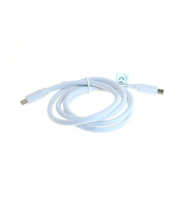 Cablu de date OTB - USB-C 3.0 tată la USB-C 3.0 tată - USB-PD 60W - 1,0 m - alb foto