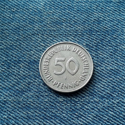 3i - 50 Pfennig 1972 F Germania RFG foto
